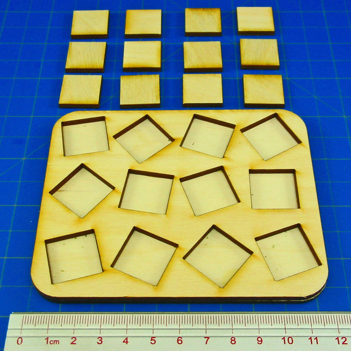 4x3 Formation Skirmish Tray for 20mm Square Bases-Movement Trays-LITKO Game Accessories