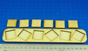 6x1 Formation Skirmish Tray for 25mm Square Bases-Movement Trays-LITKO Game Accessories