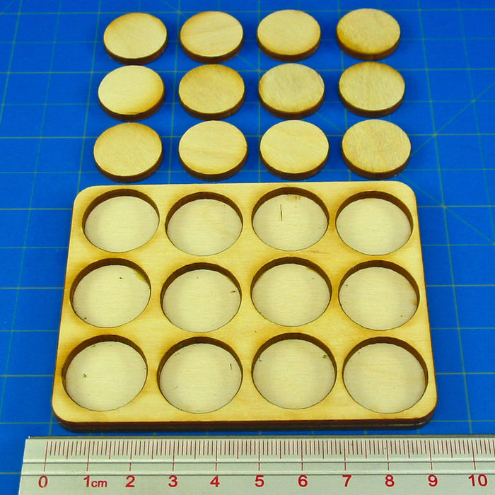 4x3 Formation Skirmish Tray for 20mm Circle Bases-Movement Trays-LITKO Game Accessories