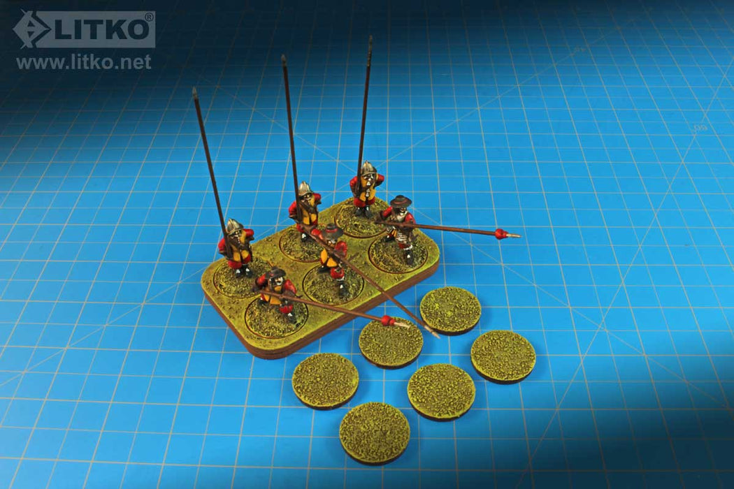 LITKO 3x2 Formation Skirmish Tray for 25mm Circle Bases-Movement Trays-LITKO Game Accessories
