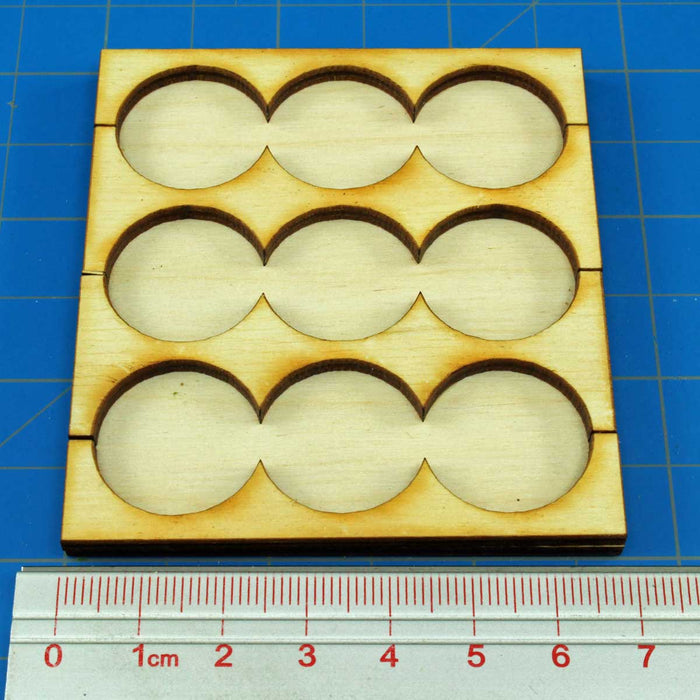 3x3 Formation Rank Tray for 20mm Circle Bases-Movement Trays-LITKO Game Accessories