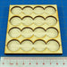 4x4 Formation Rank Tray for 20mm Circle Bases-Movement Trays-LITKO Game Accessories