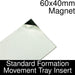 Formation Movement Tray: 60x40mm Magnet Insert for Standard Tray-Movement Trays-LITKO Game Accessories