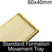 Formation Movement Tray: 60x40mm Standard Tray Kit - LITKO Game Accessories