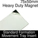 Formation Movement Tray: 75x50mm Heavy Duty Magnet Insert for Standard Tray-Movement Trays-LITKO Game Accessories