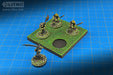 LITKO 2.5-inch Square Unit Tray for 20mm Circle Bases Compatible with Runewars (2)-Movement Trays-LITKO Game Accessories