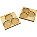 LITKO 2.5-inch Square Unit Tray for 30mm Circle Bases Compatible with Runewars (2)-Movement Trays-LITKO Game Accessories