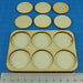 3x2 Formation Skirmish Tray for 32mm Circle Bases-Movement Trays-LITKO Game Accessories