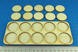 5x2 Formation Skirmish Tray for 32mm Circle Bases-Movement Trays-LITKO Game Accessories