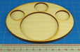 LITKO 97x122mm Oval Support Tray for 3-25mm & 1-65mm Circle Bases-Movement Trays-LITKO Game Accessories