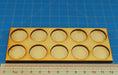 LITKO 5x2 Formation Tray for 20mm Circle Bases Compatible with Oathmark - LITKO Game Accessories