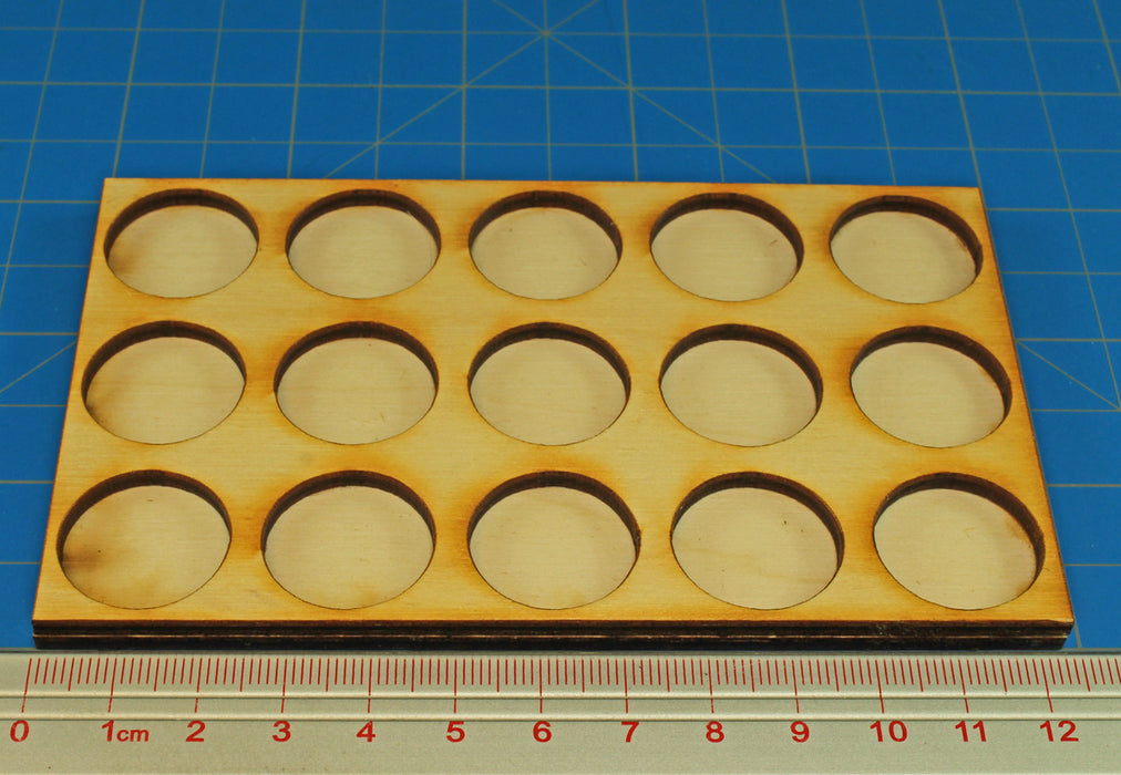 LITKO 5x3 Formation Tray for 20mm Circle Bases Compatible with Oathmark-Movement Trays-LITKO Game Accessories
