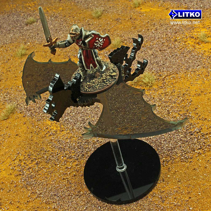 LITKO Giant Bat Character Mount Kit with 2-inch Circle Base-Character Mount-LITKO Game Accessories