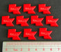 LITKO Rally Tokens, Red (10)-Tokens-LITKO Game Accessories