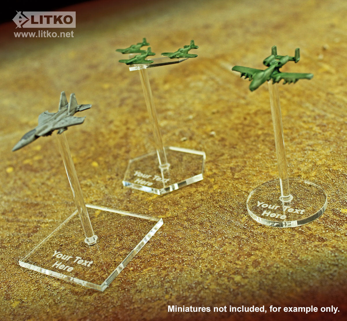 LITKO 30mm Circular Personalized Flight Bases-Personalized Flight Bases-LITKO Game Accessories