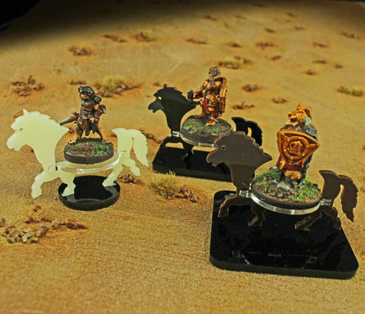 LITKO Pony Character Mount with 1-inch Circle Base, Black-Character Mount-LITKO Game Accessories