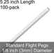 Standard Flight Pegs, 5.25 inch length (100)-Flight Pegs-LITKO Game Accessories