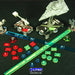 LITKO Multi Range Gauge Set Compatible with SW: Armada, Fluorescent Blue (3) - LITKO Game Accessories