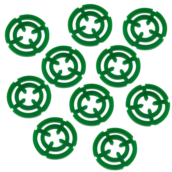 LITKO Targeting Reticle Tokens, Green (10)-Tokens-LITKO Game Accessories