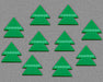 LITKO Charge Tokens, Green (10)-Tokens-LITKO Game Accessories