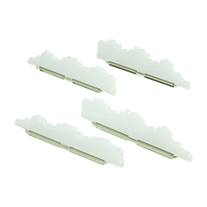 LITKO Smoke Screen Markers, Small, Translucent White (4)-Tokens-LITKO Game Accessories