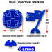 Objective Marker, Blue-Tokens-LITKO Game Accessories
