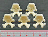 LITKO Crossbones Markers, Ivory (5) - LITKO Game Accessories