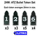 LITKO THW All Things Zombie Tokens Set, Translucent Grey (15)-Tokens-LITKO Game Accessories