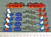 LITKO Modern Naval Wreckage Set (24)-Tokens-LITKO Game Accessories