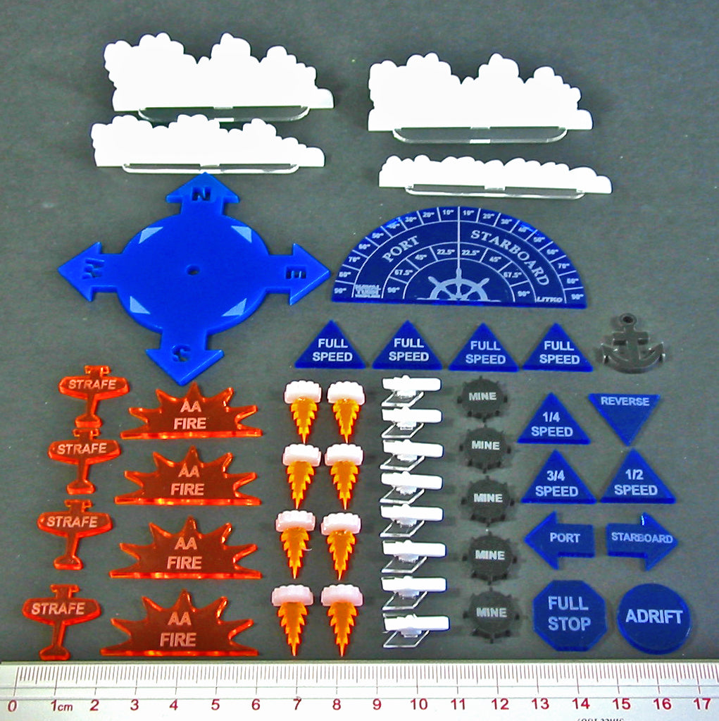 Litko LITKO Modern Naval Combat Set | Naval Wargame Markers — LITKO Game ...