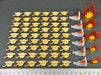 Age of Musket Artillery Set (54)-Tokens-LITKO Game Accessories