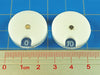 LITKO Circular Combat Dials Numbered 0-10, White (2)-Status Dials-LITKO Game Accessories