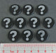 LITKO Clue Tokens, Black (10)-Tokens-LITKO Game Accessories