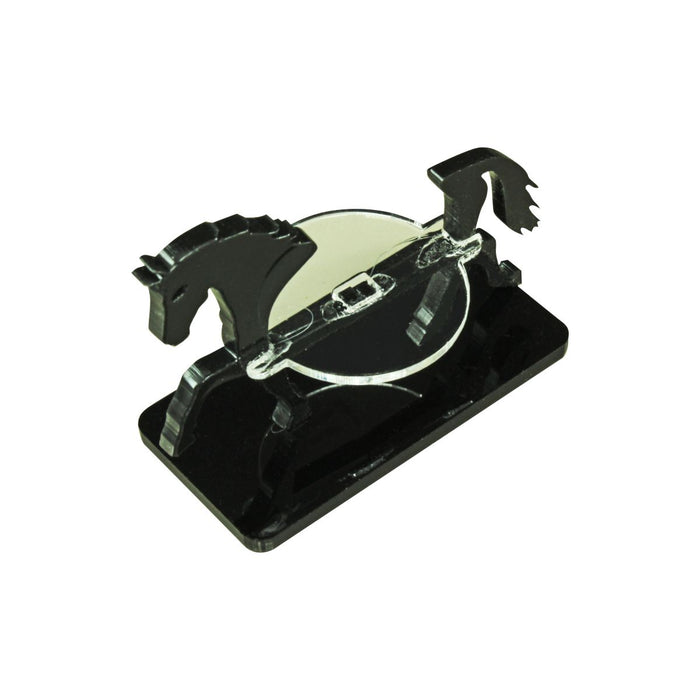 LITKO Horse Character Mount with 25x50mm Base, Black-Character Mount-LITKO Game Accessories