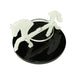 LITKO Horse Character Mount with 50mm Circular Base, White-Character Mount-LITKO Game Accessories