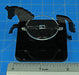 LITKO Warhorse Character Mount with 2-inch Square Base, Black-Character Mount-LITKO Game Accessories