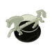 LITKO Warhorse Character Mount with 40mm Circular Base, Grey-Character Mount-LITKO Game Accessories