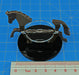 LITKO Warhorse Character Mount with 50mm Circular Base, Brown-Character Mount-LITKO Game Accessories