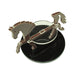 LITKO Warhorse Character Mount with 50mm Circular Base, Brown-Character Mount-LITKO Game Accessories