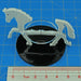 LITKO Warhorse Character Mount with 50mm Circular Base, Grey-Character Mount-LITKO Game Accessories