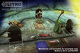 LITKO Wooden Door Markers Compatible with Dungeons & Dragons & Pathfinder, Brown (5)-Tokens-LITKO Game Accessories