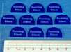 LITKO Running Silent Tokens, Translucent Blue (10)-Tokens-LITKO Game Accessories