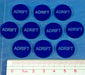 LITKO Adrift Tokens, Translucent Blue (10)-Tokens-LITKO Game Accessories