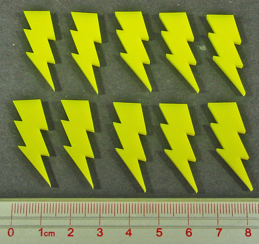 LITKO Lightning Bolt Tokens (10)-Tokens-LITKO Game Accessories
