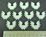 Flying Wing Tokens, White (10)-Tokens-LITKO Game Accessories