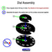 LITKO Circle Combat Dials Numbered 0-100, Black-Status Dials-LITKO Game Accessories