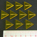 LITKO Crippled Tokens, Transparent Yellow (10)-Tokens-LITKO Game Accessories