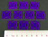 LITKO Star Base Tokens, Purple (10)-Tokens-LITKO Game Accessories