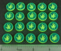 LITKO Grass Resource Tokens, Fluorescent Green (20) - LITKO Game Accessories