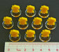 LITKO Trash Can Markers, Yellow (10)-Tokens-LITKO Game Accessories